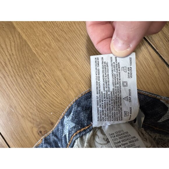 Nine West Vintage America Collection Size 8/29 Denim Jean Shorts Holiday Summer - Picture 12 of 16